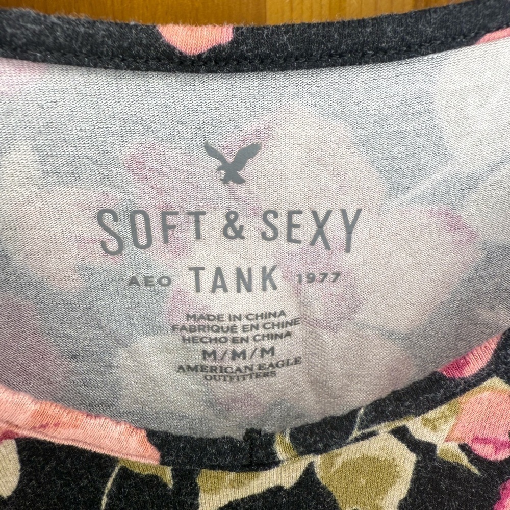 American Eagle Outfitters Pink Floral Camisole - Picture 6 of 6